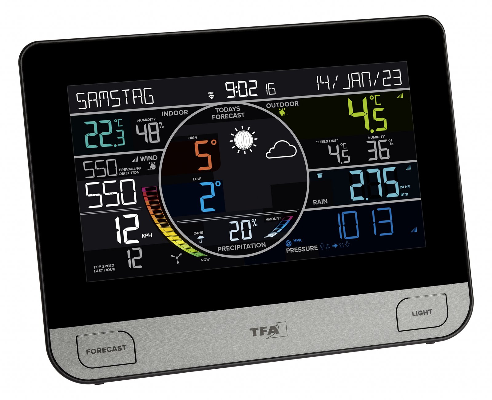 TFA 35.8003 View Pro Funk Wetterstation mit WLAN