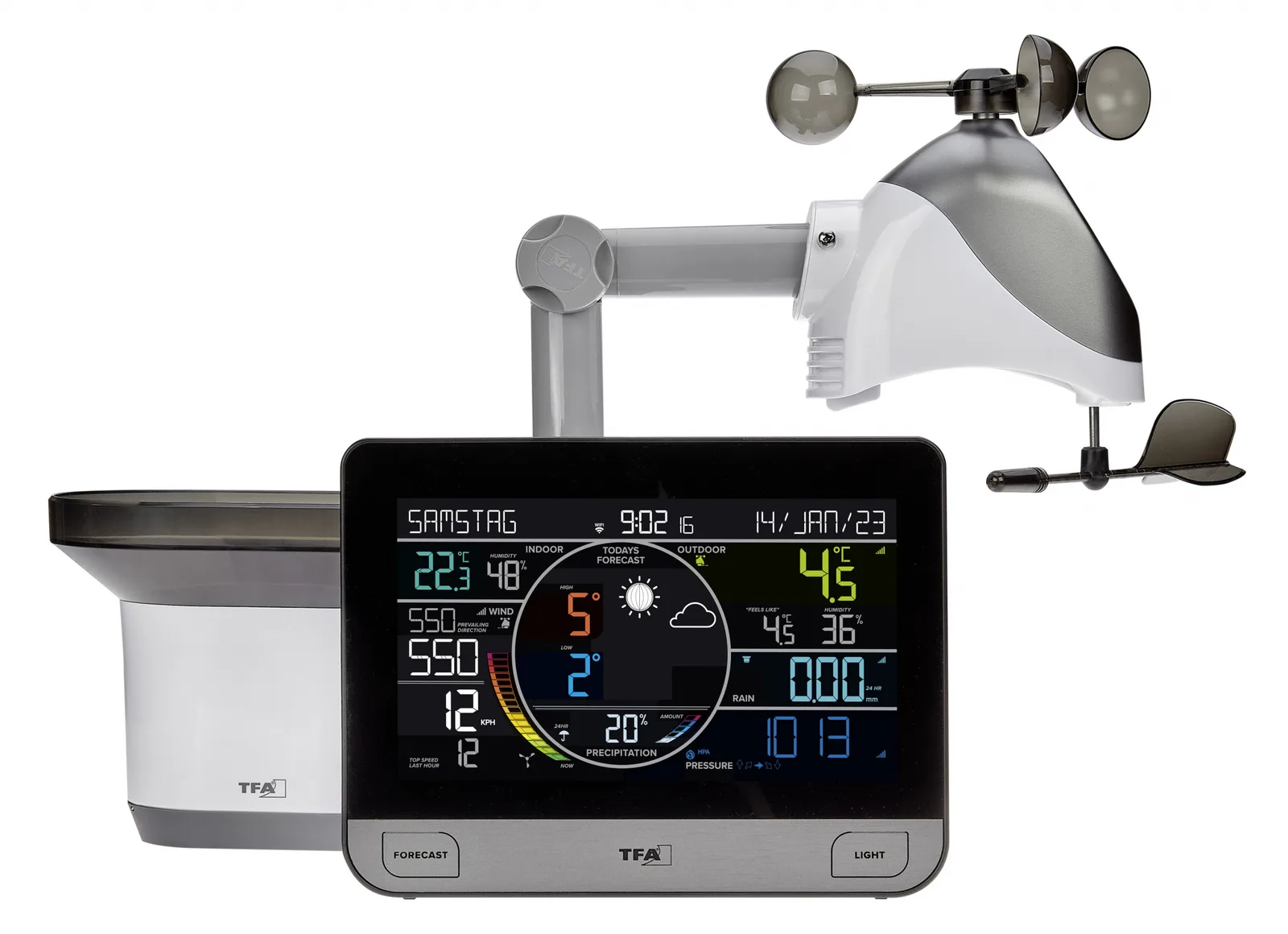 TFA 35.8003 View Pro Funk Wetterstation mit WLAN, Ansicht 2
