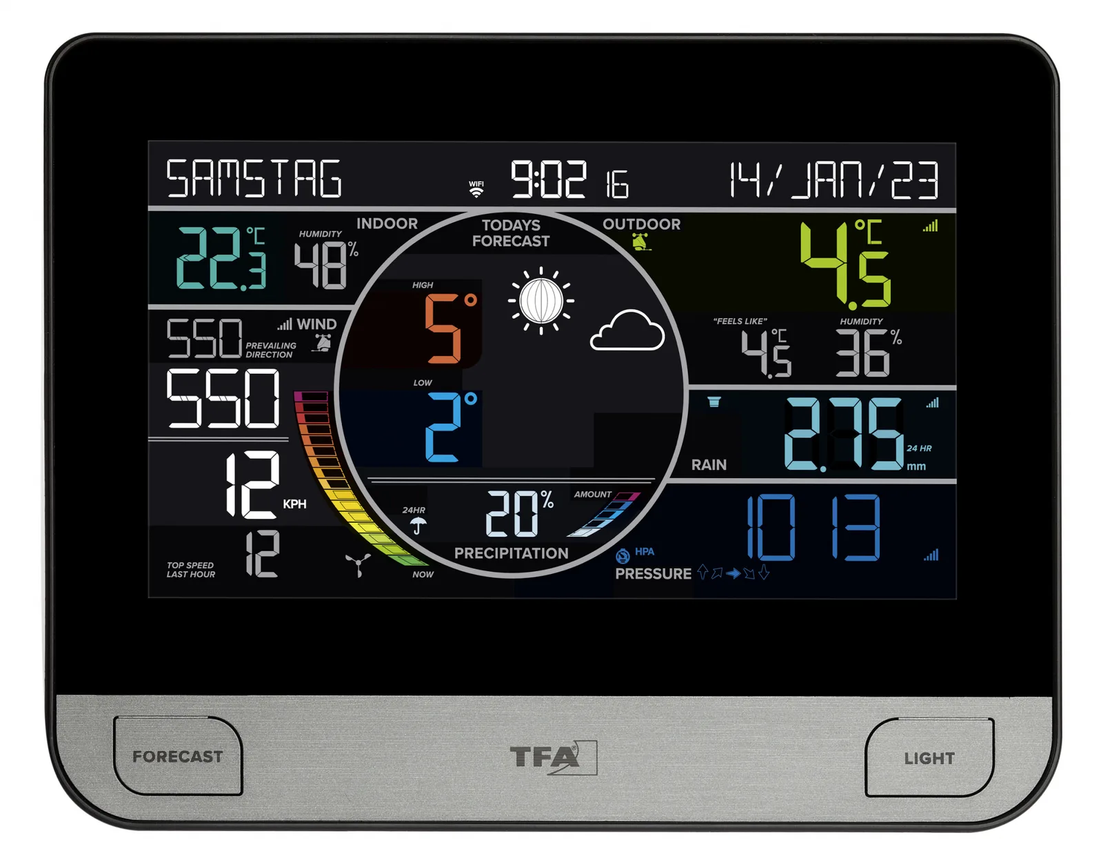 TFA 35.8003 View Pro Funk Wetterstation mit WLAN, Ansicht 3