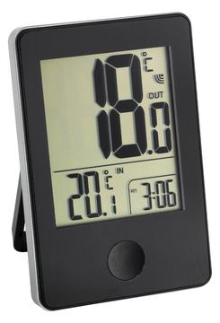 TFA Funk-Thermometer POP Schwarz von LumaTech