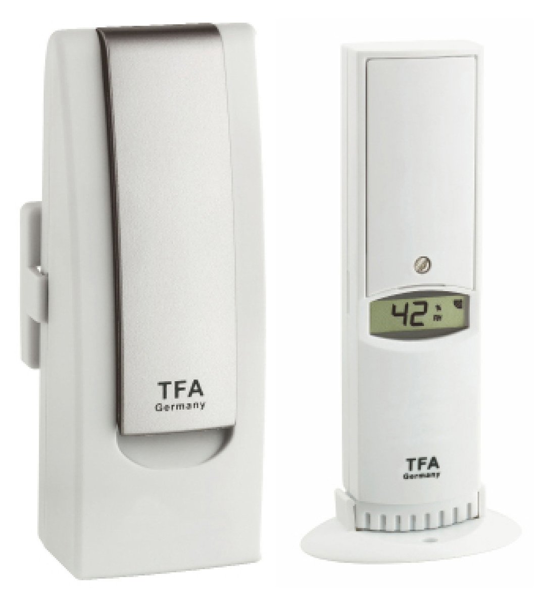 TFA WeatherHub - Feuchtigkeit - Temperatur - Kabellos - WLAN - 868 MHz - -40 - 60 °C - LCD