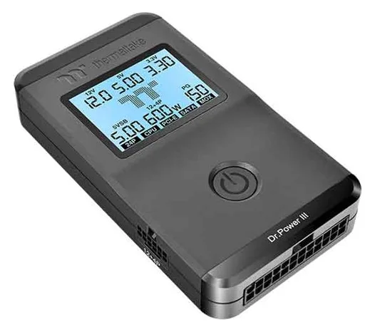 Thermaltake Dr. POWER III - ATX-Stromversorgungstester, Ansicht 2