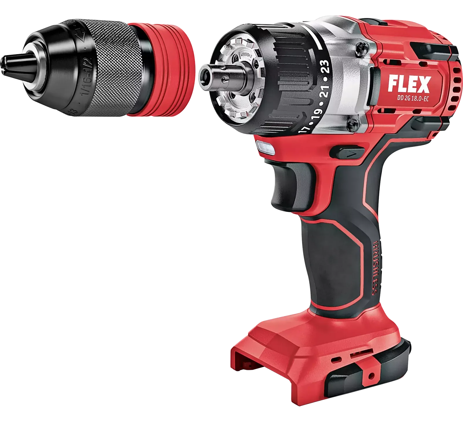 FLEX DD 2G 18.0-EC C Akku-Bohrschrauber 2-Gang 18.0 V, Ansicht 2