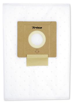 Trisa Electronics 9084.0400 - Trommel-Vakuum - Staubbeutel - Braun - Weiß - Fleece von LumaTech