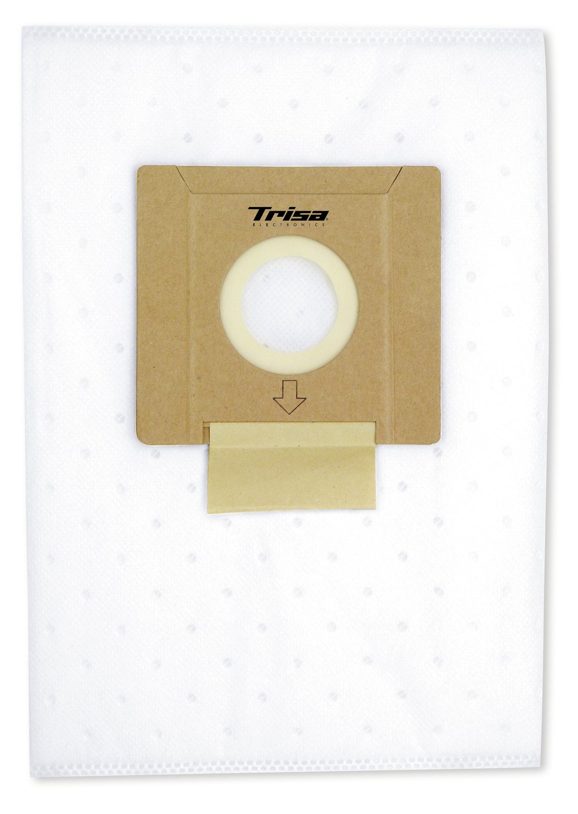 Trisa Electronics 9084.0400 - Trommel-Vakuum - Staubbeutel - Braun - Weiß - Fleece