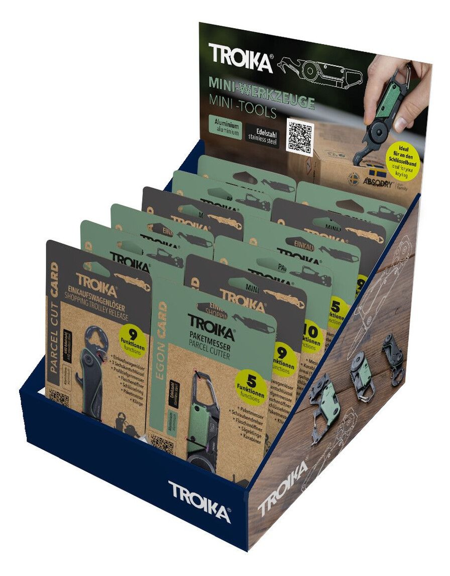 Troika Thekendisplay 12x Miniwerkzeug