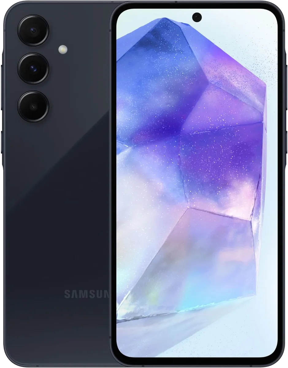Samsung Galaxy A55 5G Smartphone Dual-SIM RAM 8 GB / Interner Speicher 128 microSD slot OLED-Display ...[Italienische, ungarische, polnische, rumänische, österreichische und schweizerische Versionen]