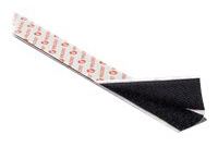 VELCRO Klettband Selbstklebend Haken & Flausch 20mm x 25m Schwarz von LumaTech