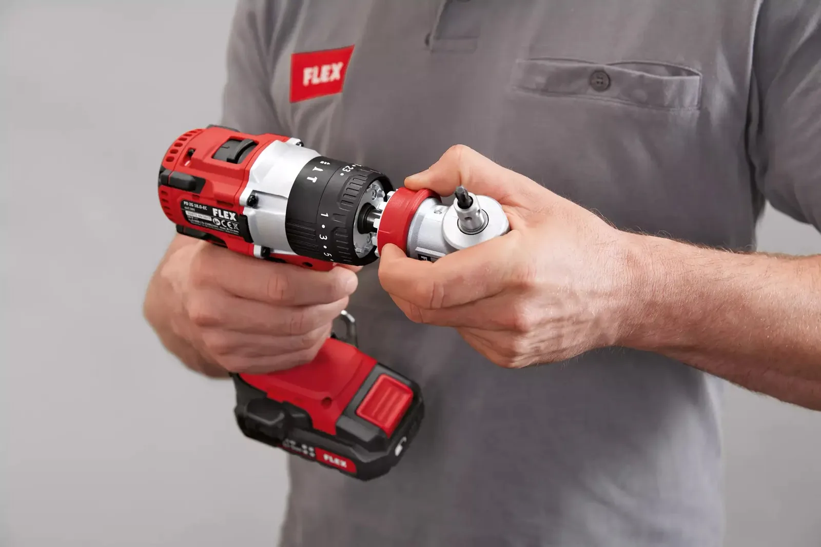 FLEX PD 2G 18.0-EC Akku-Schlagbohrschrauber 2-Gang 18.0 V, Ansicht 3