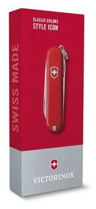 Victorinox 0.6223.3G - Messer mit Feststellklinge - Multi-Tool-Messer - Absetzpunkt - ABS Synthetik - Rot - 7 Werkzeug, Ansicht 4