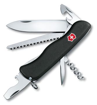 Victorinox Forester - Messer mit klappbarer Klinge - Multi-Tool-Messer - Spey-Punkt - Edelstahl - Polyamid - Schwarz von LumaTech