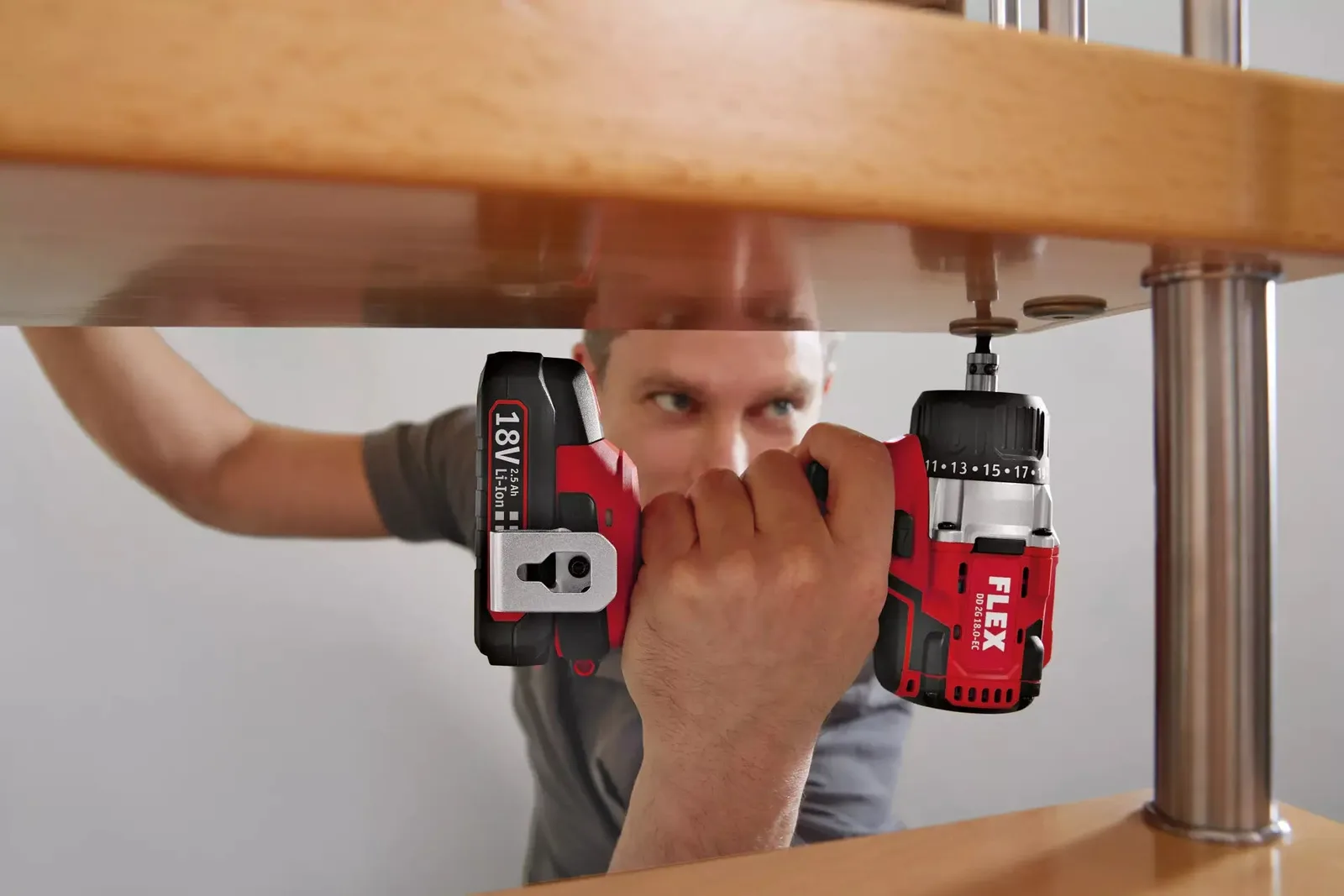 FLEX DD 2G 18.0-EC Akku-Bohrschrauber 2-Gang 18.0 V, Ansicht 2
