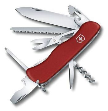 Victorinox Outrider - Messer mit Feststellklinge - Multi-Tool-Messer - Polyamid - Rot - 14 Werkzeug - 3,7 mm von LumaTech