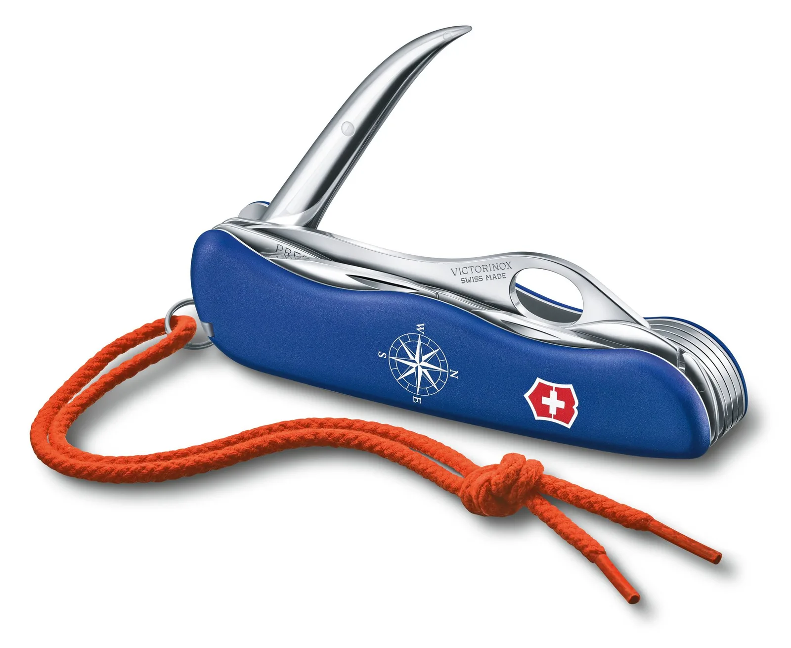 Victorinox Skipper Pro - Messer mit Feststellklinge - Multi-Tool-Messer - Clippunkt - Polyamid - Blau - 12 Werkzeug, Ansicht 2