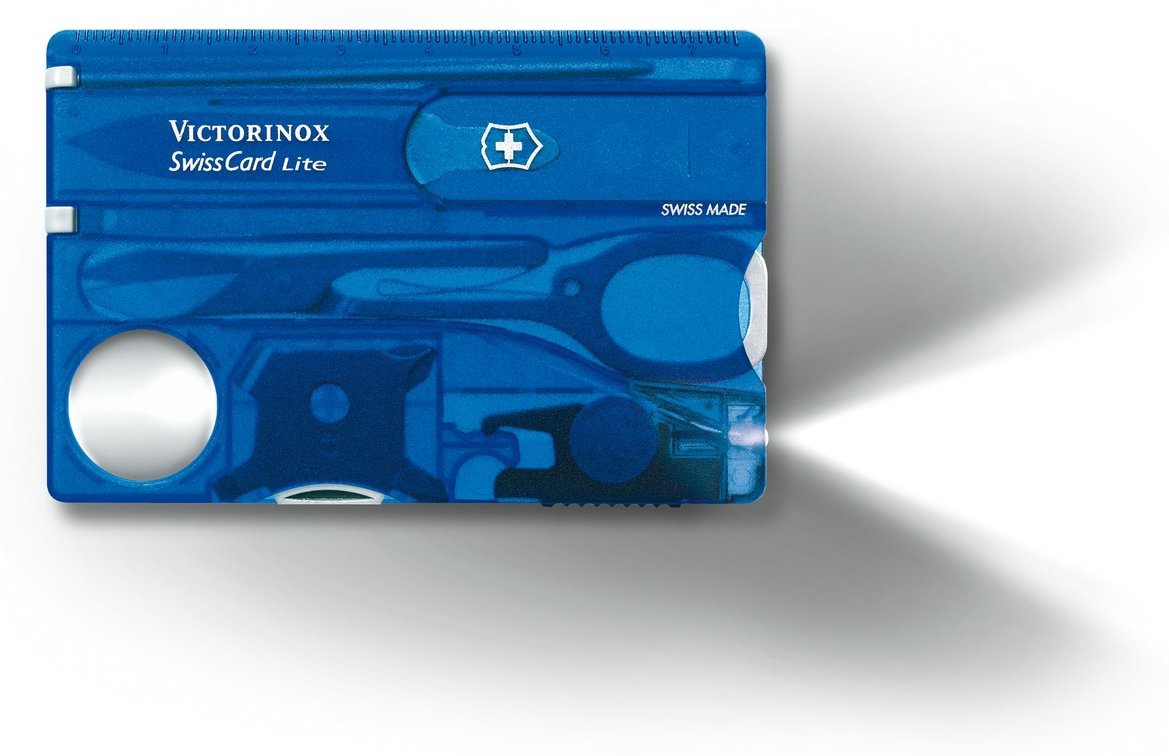 Victorinox SwissCard Lite - 54,5 x 82 x 4,5 mm - 69,5 g