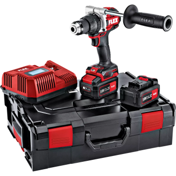 FLEX PD 2G 18.0-EC HD/5.0 Set Akku-Schlagbohrschrauber 2-Gang 18.0 V mit Turbo-Modus von H-Austria Tools