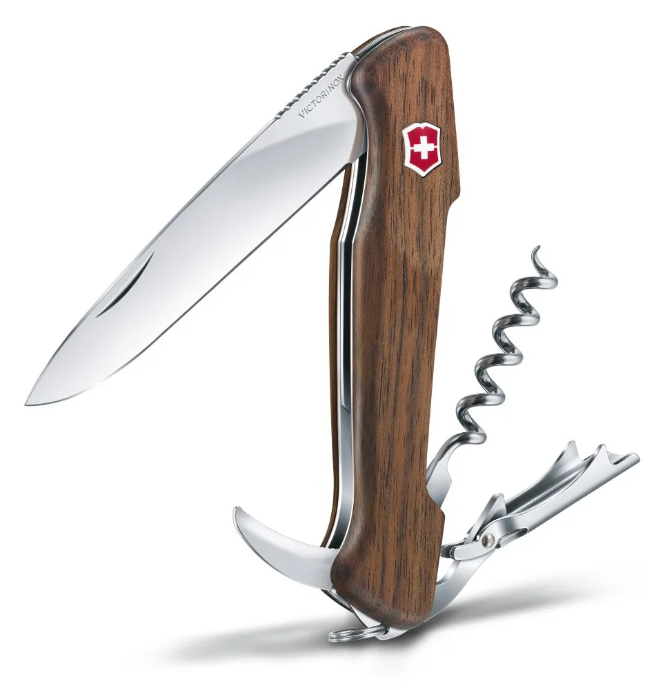 Victorinox Wine Master - Messer mit Feststellklinge - Multi-Tool-Messer - Clippunkt - Holz - Holz - 6 Werkzeug, Ansicht 2