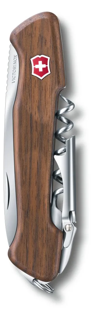 Victorinox Wine Master - Messer mit Feststellklinge - Multi-Tool-Messer - Clippunkt - Holz - Holz - 6 Werkzeug, Ansicht 3