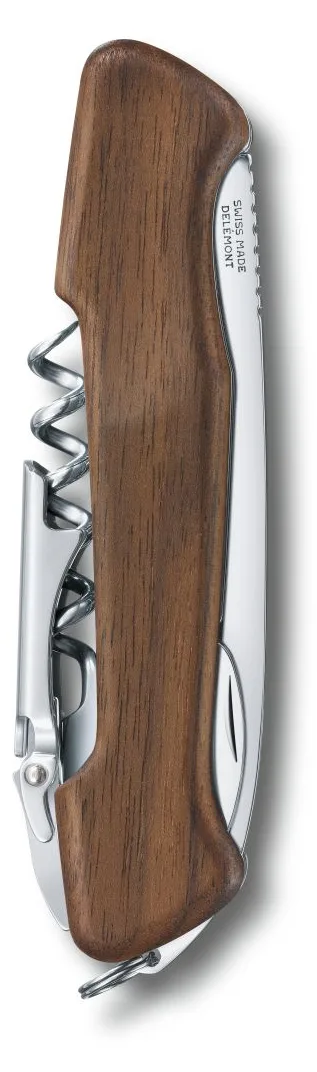 Victorinox Wine Master - Messer mit Feststellklinge - Multi-Tool-Messer - Clippunkt - Holz - Holz - 6 Werkzeug, Ansicht 4