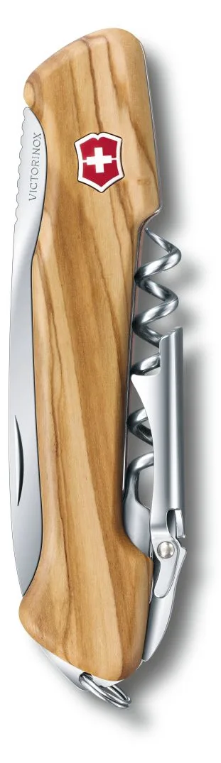 Victorinox Wine Master - Messer mit Feststellklinge - Multi-Tool-Messer - Clippunkt - Holz - Silber - 6 Werkzeug, Ansicht 3