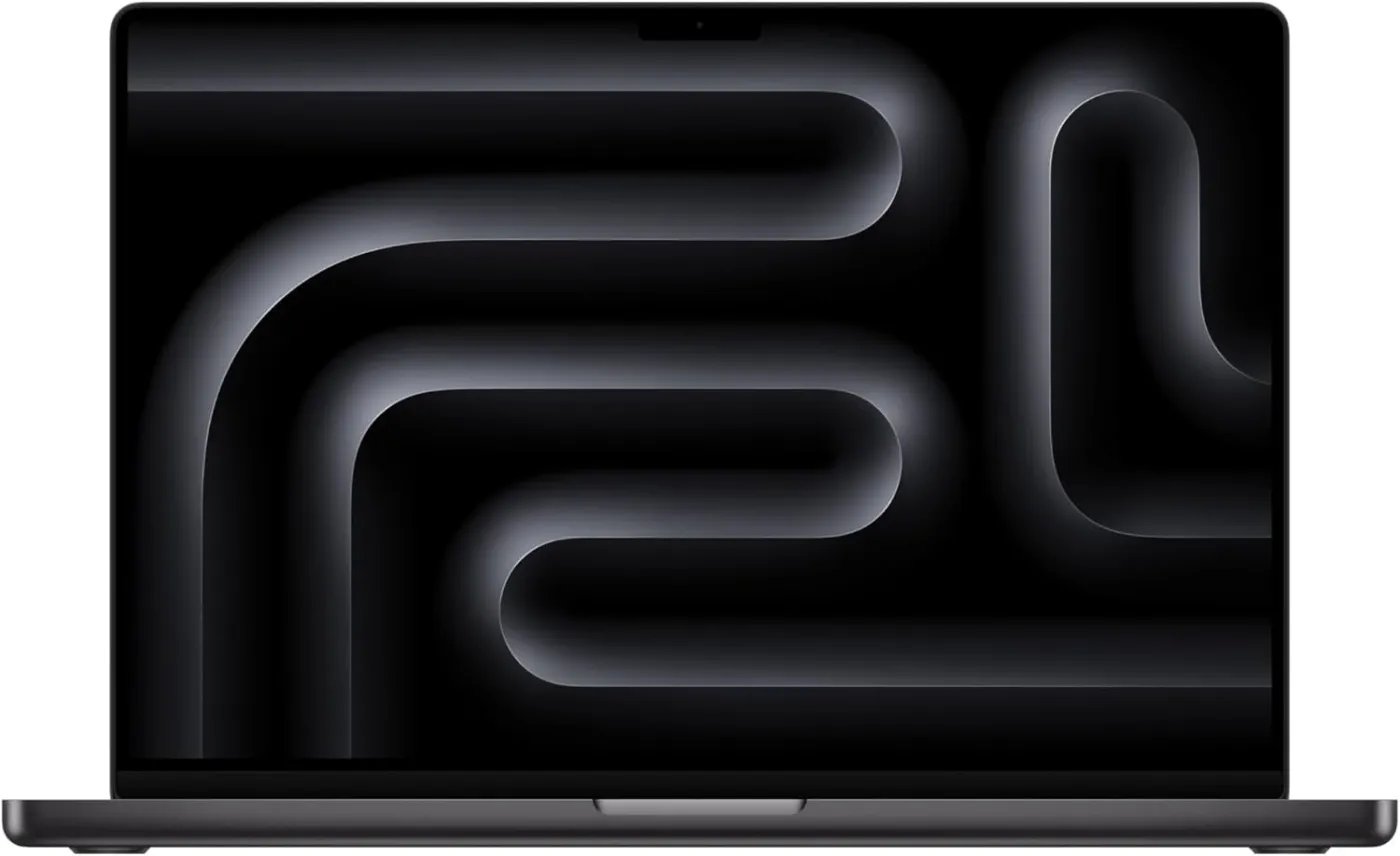 Apple 2024 MacBook Pro Laptop mit M4 Max Chip mit 14-Core CPU und 32-Core GPU: 16,2" Liquid Retina XDR Display, 36 GB gemeinsamer Arbeitsspeicher, 1 TB SSD Speicher; Space Schwarz