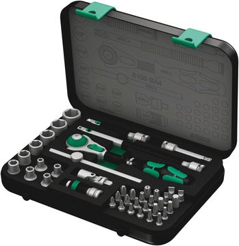 Wera 05003535001 - Steckschlüssel-Satz - 1/4" - Imperial - 1 Kopf - 1/2,1/4,3/16,3/8,5/16,7/16,7/32,9/16,9/32,11/32" von LumaTech
