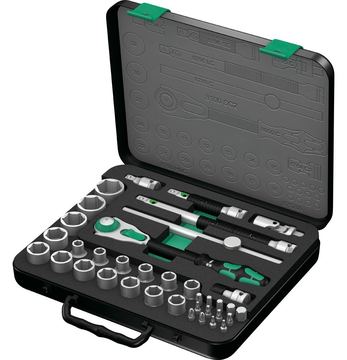 Wera 05003645001 - Steckschlüssel-Set - 37 Stück(e) - Schwarz - Grün - CE - Ratschengriff von LumaTech