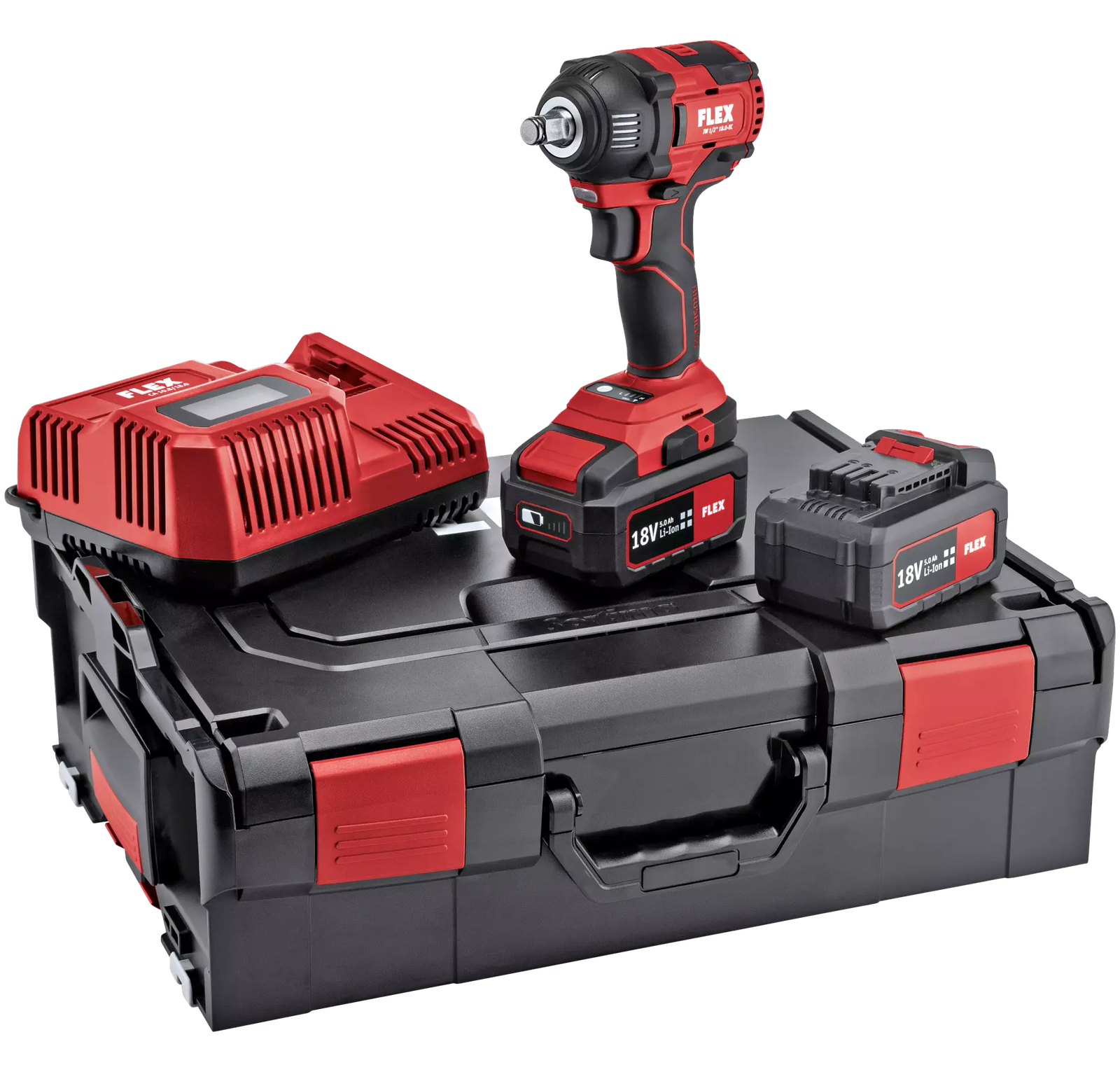 FLEX IW 1/2" 18.0-EC/5.0 Set Akku-Schlagschrauber 18.0V