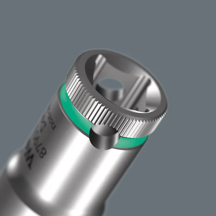 Wera 05004545001 - Steckschlüssel-Satz - 3/8" - Metrisch - 9 Kopf/Köpfe - 8,10,12,13,15,16,17,18,19 mm - 320 mm, Ansicht 3