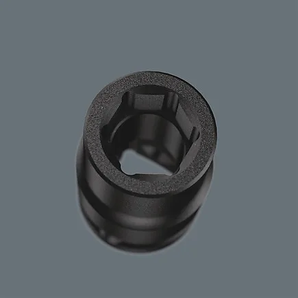 Wera 05004841001 - Steckschlüsselsatz - Schwarz - 11 Köpfe - 1/2 Zoll - Metrisch - 13,14,15,16,17,18,19,21,22,24,27 mm, Ansicht 4