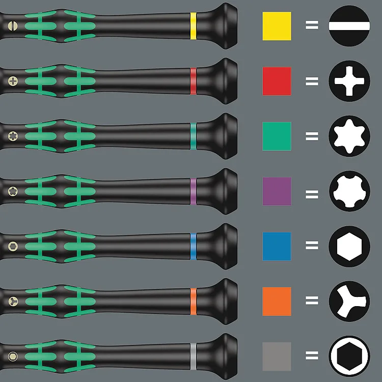 Wera 2067/6 Torx BO - Schwarz/Grün, Ansicht 4