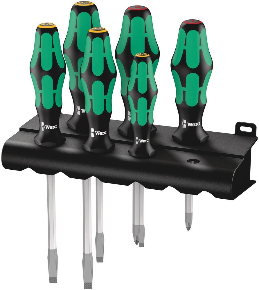 Wera 334 SK/6 - Schwarz - Grün