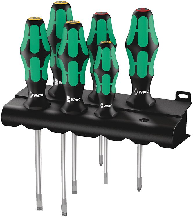 Wera 334/6 Kraftform - Grün