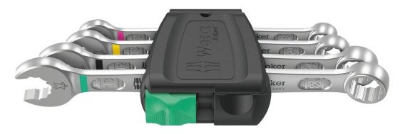 Wera 6003 Joker 4 Set 1 Ringmaulschlüssel-Satz