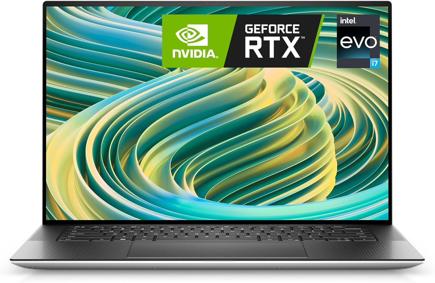 Dell XPS 15 9530 Laptop 15,6 Zoll OLED 3,5 K Touchscreen, Prozessor Intel Evo Core i7-13700H, NVIDIA GeForce RTX 4060 8 GB, RAM 16 GB, SSD 1 TB, Windows 11 Home, Tastatur mit Hintergrundbeleuchtung