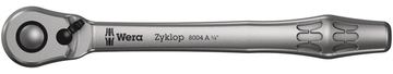 Wera 8004 A - Ratschenschlüssel - 1 Stück(e) - Chrom - CE - Ratschengriff - 1 Stück(e) von LumaTech