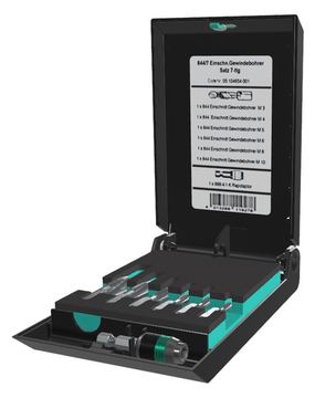 Wera 844/7 - Bohrersatz - 7 Stücke - 5 mm, 6 mm, 8 mm, 10 mm, 4 mm, 3 mm von LumaTech