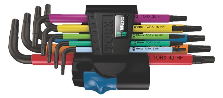 Wera 967/9 TX - Inbusschlüssel-Set - 9 Stücke