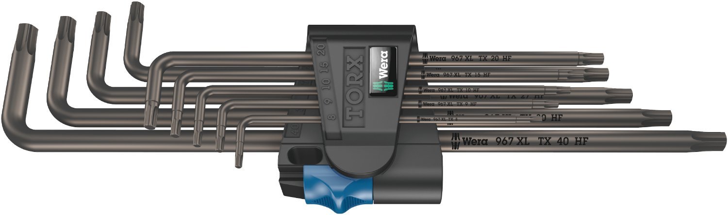 Wera 967/9 TX XL - Inbusschlüssel-Set - 9 Stücke