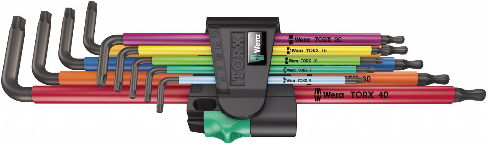 Wera 967/9 TX XL - Inbusschlüssel-Set - 9 Stücke
