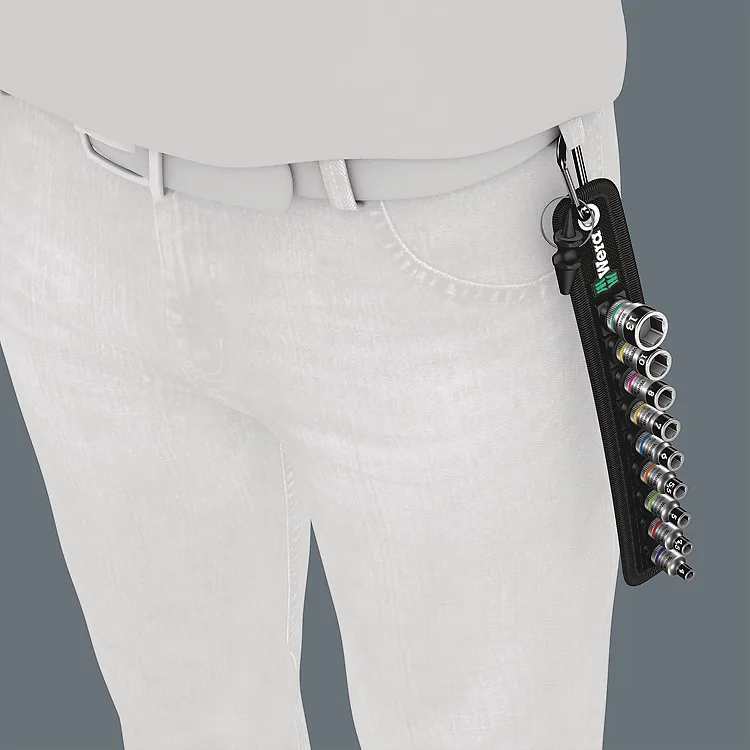 Wera A 1 Zyklop - Knarre - 10 Stücke - 1/4", Ansicht 3