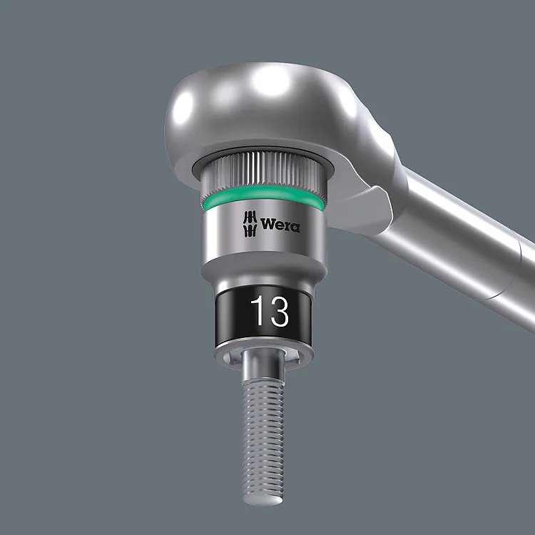 Wera A 1 Zyklop - Knarre - 10 Stücke - 1/4", Ansicht 4