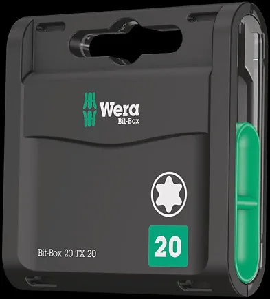 Wera Bit-Box - Schraubendreher-Bit - 20 Stücke - Torx, Ansicht 4