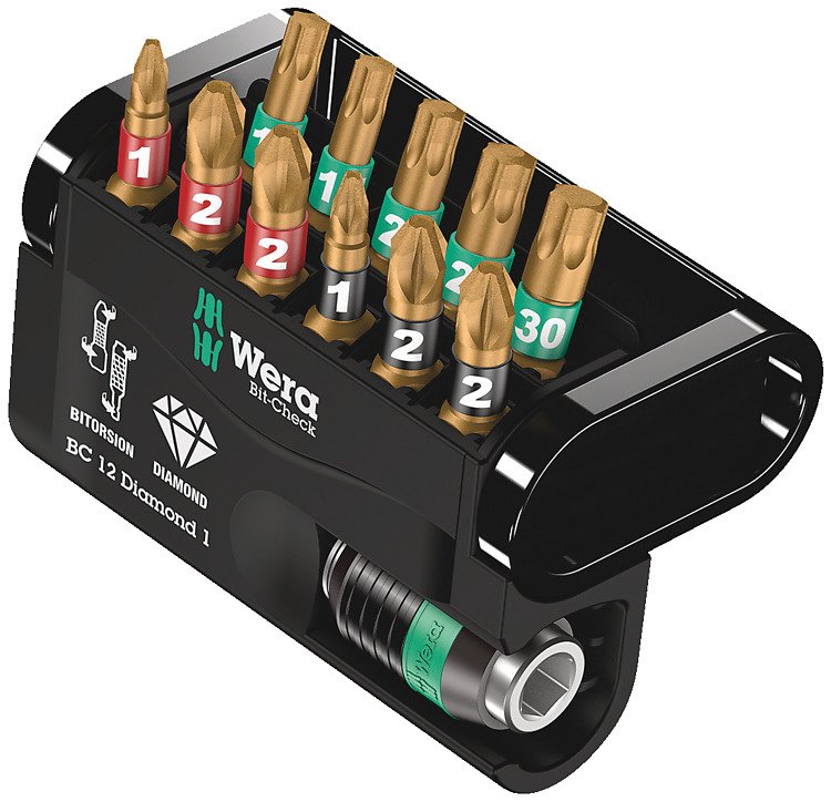 Wera Bit-Check 12 Diamond 1 - Schraubendreher-Bitsatz