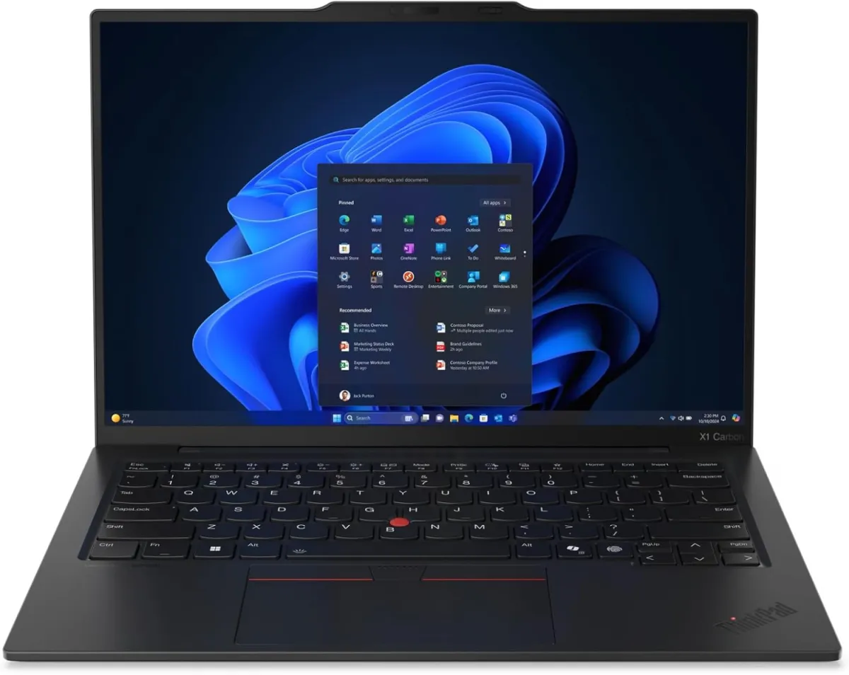 Lenovo ThinkPad X1 Carbon Gen 13, Intel Core Ultra 7, 35,6 cm (14"), 1920 x 1200 Pixel,