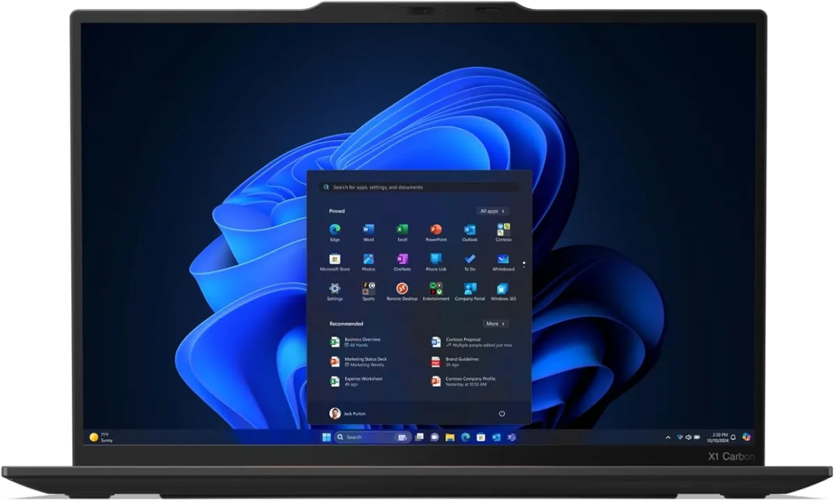 Lenovo ThinkPad X1 Carbon Gen 13, Intel Core Ultra 7, 35,6 cm (14"), 1920 x 1200 Pixel, — Bild 2