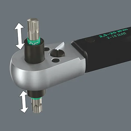 Wera Click-Torque Lock A 6 R/L 05075694001 Drehmomentschlüssel 1/4", Ansicht 4