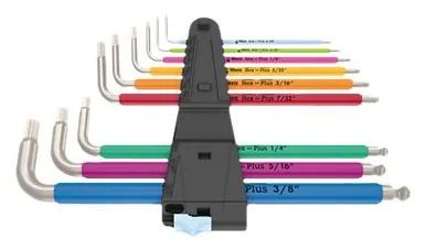 Wera Imperial Stainless 1 3950/9 - Inbusschlüssel-Set, Ansicht 3