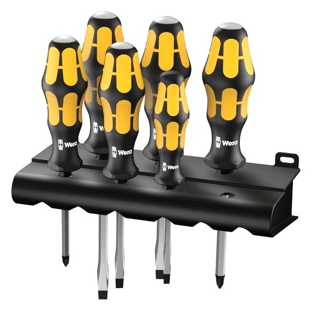 Wera Kraftform 932/6 - Schraubendrehersatz