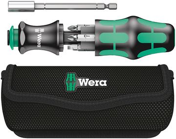 Wera Kraftform Kompakt 28 - Handhalter mit Bit- und Adapterset von LumaTech